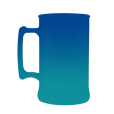 Caneca Bicolor Azul Royal x Azul Tiffany de 300 ml