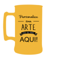 Caneca Fosco Amarelo Ouro de 430 ml