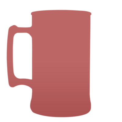 Caneca Fosco Rose Gold de 430 ml