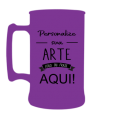 Caneca Fosco Roxo Fluor de 300 ml