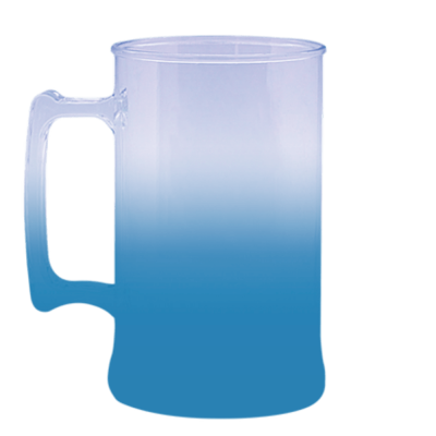 Caneca Jateada Azul Bebê de 430 ml