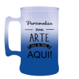 Caneca Jateada Azul Royal de 430 ml