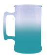 Caneca Jateada Azul Tiffany de 430 ml