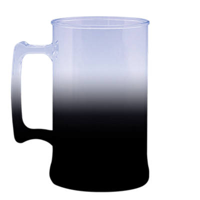 Caneca Jateada Preta de 430 ml