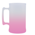 Caneca Jateada Rosa Bebê de 430 ml