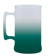 Caneca Jateada Verde Escuro de 430 ml