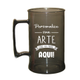 Caneca Acrílica Fumê de 430 ml