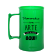 Caneca Acrílica Verde de 430 ml