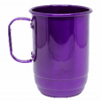 Caneca Alumínio Roxo 550 ML.