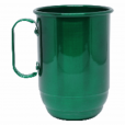 Caneca Alumínio Verde 550 ML.