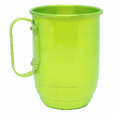 Caneca Alumínio Verde Fluor 550 ML.