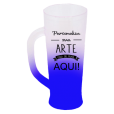 Caneca Long Jateada Azul Royal