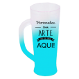 Caneca Long Jateada Azul Tiffany