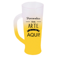 Caneca Long Jateada Dourada