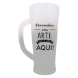 Caneca Long Jateada Prata