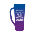 Caneca Long Bicolor Azul Royal x Roxo Fluor