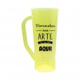 Caneca Long Amarelo Neon