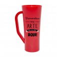 Caneca Long Vermelha