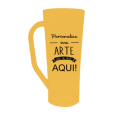 Caneca Long Fosco Amarelo Ouro