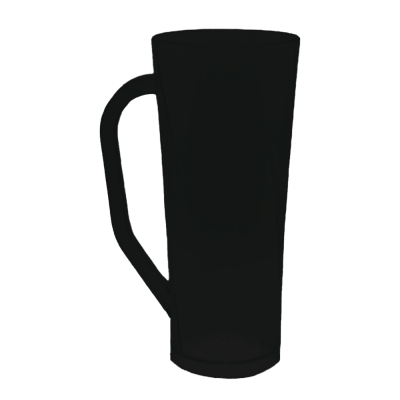 Caneca Long Fosco Preto