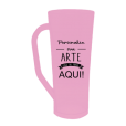 Caneca Long Fosco Rosa Bebê