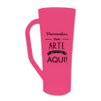 Caneca Long Fosco Rosa Fluor