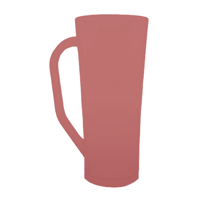 Caneca Long Fosco Rose Gold