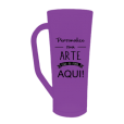 Caneca Long Fosco Roxo Fluor