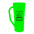 Caneca Long Fosco Verde Fluor