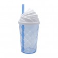 Copo Chantilly 500 ml Azul Neon