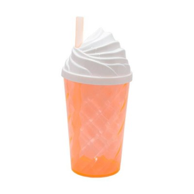 Copo Chantilly 500 ml Laranja Neon