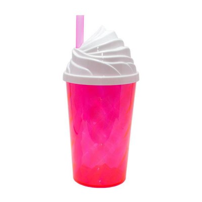 Copo Chantilly 500 ml Rosa Neon