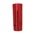 Copo Long Drink Metalizado Vermelho