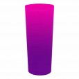 Copo Long Drink Jateado Bicolor Rosa x Roxo, 350 ml