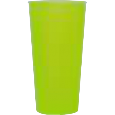 Copo Eco 400 ml Amarelo Neon