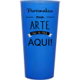 Copo Eco 400 ml Azul Neon