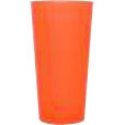 Copo Eco 400 ml Laranja Neon