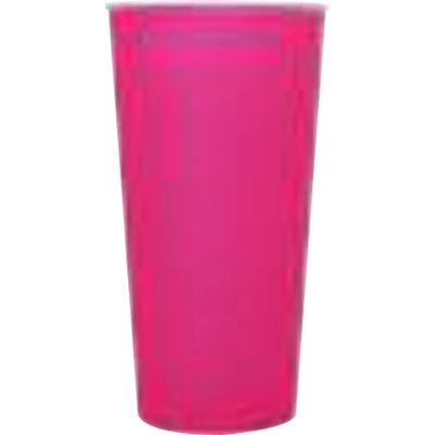 Copo Eco 400 ml Rosa Neon