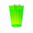 Copo Lagoinha Verde Neon Com Borda 190 ml