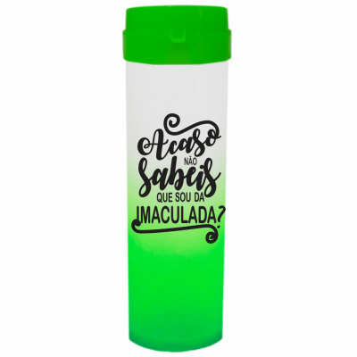 Coqueteleira Acaso não sabeis Jateado Verde 480ml