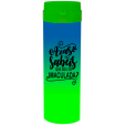 Coqueteleira Acaso não sabeis Bicolor Azul Royal x Verde Fluor 480ml