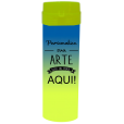 Coqueteleira Bicolor Azul Royal x Amarelo Fluor 480ml