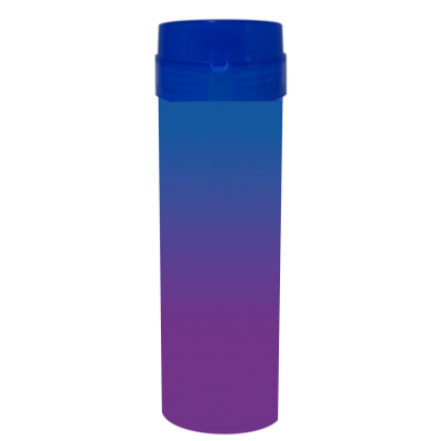 Coqueteleira Bicolor Azul Royal x Roxo Fluor 480ml