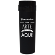 Coqueteleira Preto Fosco 480ml