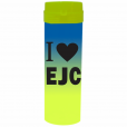 Coqueteleira I Love EJC Bicolor Azul x Amarelo 480ml