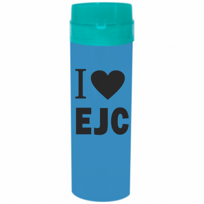 Coqueteleira I Love EJC Fosco Azul Bebê 480ml