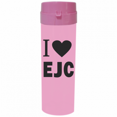 Coqueteleira I Love EJC Fosco Rosa Bebê 480ml