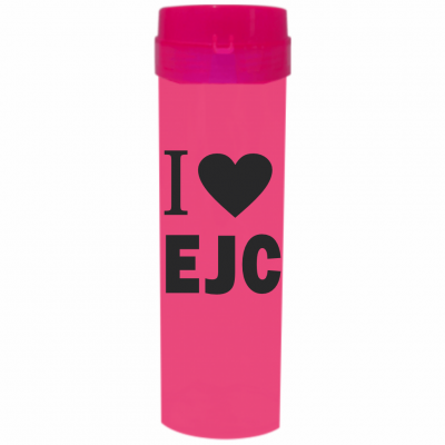 Coqueteleira I Love EJC Fosco Rosa 480ml