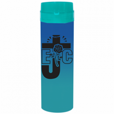 Coqueteleira EJC Bicolor Azul Royal x Azul Tiffany 480ml