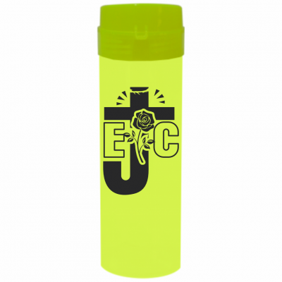 Coqueteleira EJC Jateado Fosco Amarelo 480ml